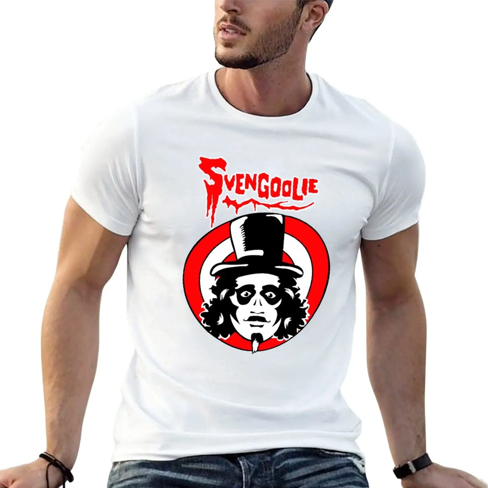 

Svengoolie товар футболка графическая футболка спортивные веерные футболки кавайная одежда летняя одежда мужские футболки чемпиона