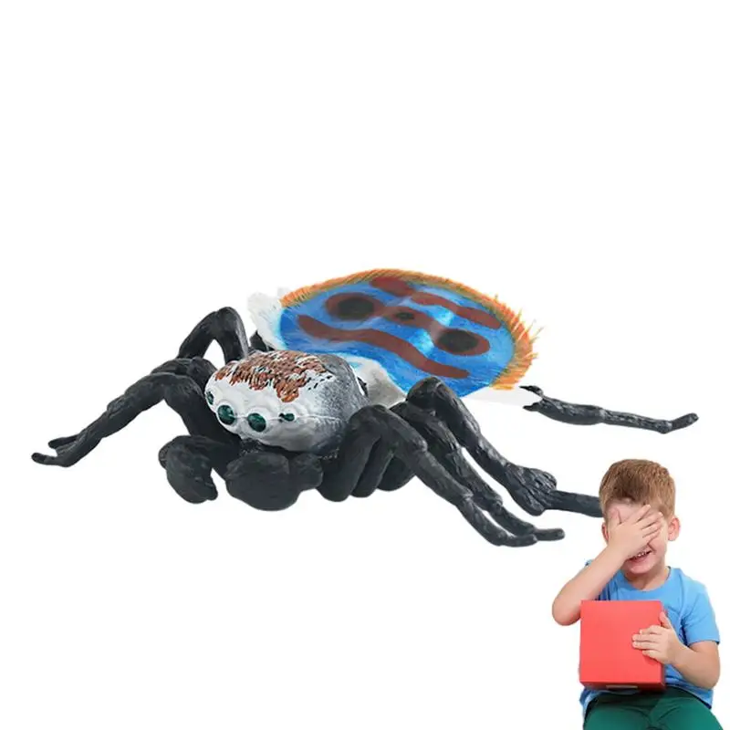 

Large Fake Realistic Spider Model Toy Fun Halloween Scary Prop Novelty Practical Jokes Party Decoration
