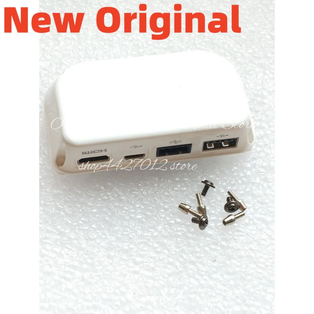 Module de sortie HDMI pour DJI Phantom 4 Series montré avec câble, diffusion vidéo HD.