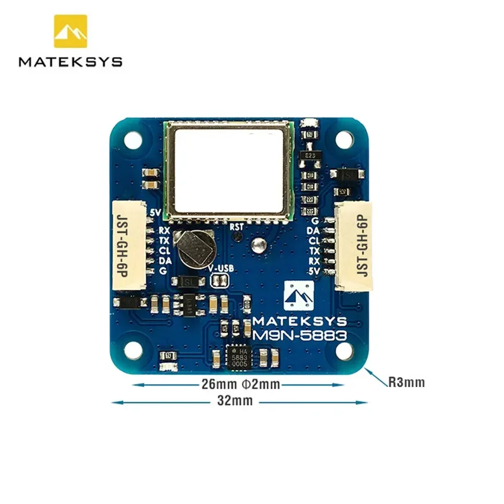Module GPS GNSS NEO-M9N + Boussole QMC5883L M9N-5883 pour Drone