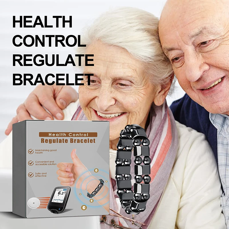 Description Picture 2 of itemBlood Sugar Control Ring Treat Diabetes Anti Hypertension Promote Circulation Magnetic Blood Glucose Regulator Bangle