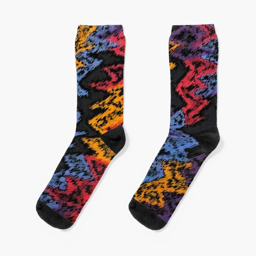 Nothing But Net Retro Pattern Socks Men Cycling Socks retro chimpanzee save the chimpanzee socks socks cycling mens fashion