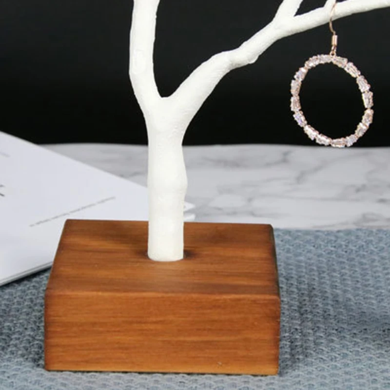 Clay Jewellery Trees Stands Cactus Jewelry Holder How To Make An