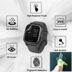 Premium Soft TPU Film 3D Screen Protector - Curved Full Coverage Protective Film - Quantity 2 pieces (TPU Venu SQ)