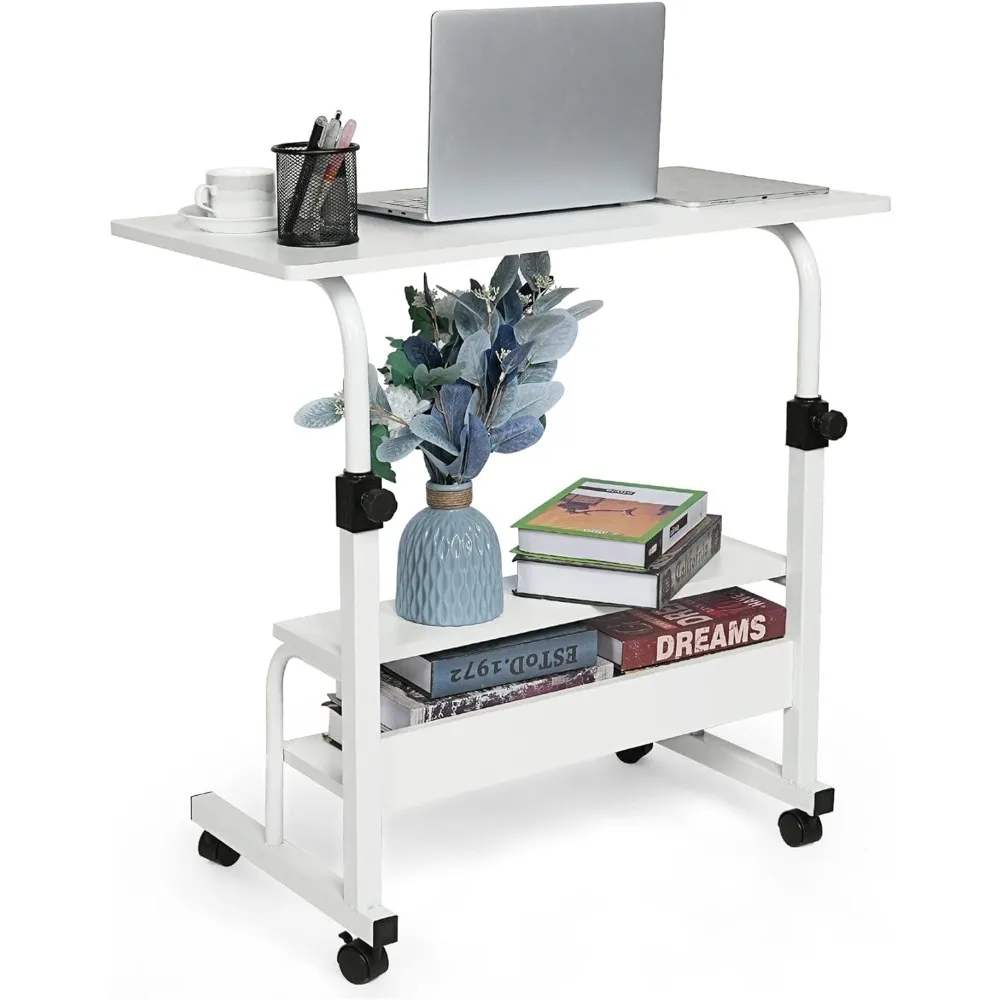 

Computer-Desk , Small-Folding Gaming-Laptop Home-Office Desks for Small Spaces, Writing Study Desk Table with Storage