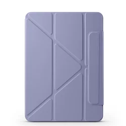 Magnetic Smart Folding Folio Cover - Mini6- Mini7 A17 Pro (Lavender gray)