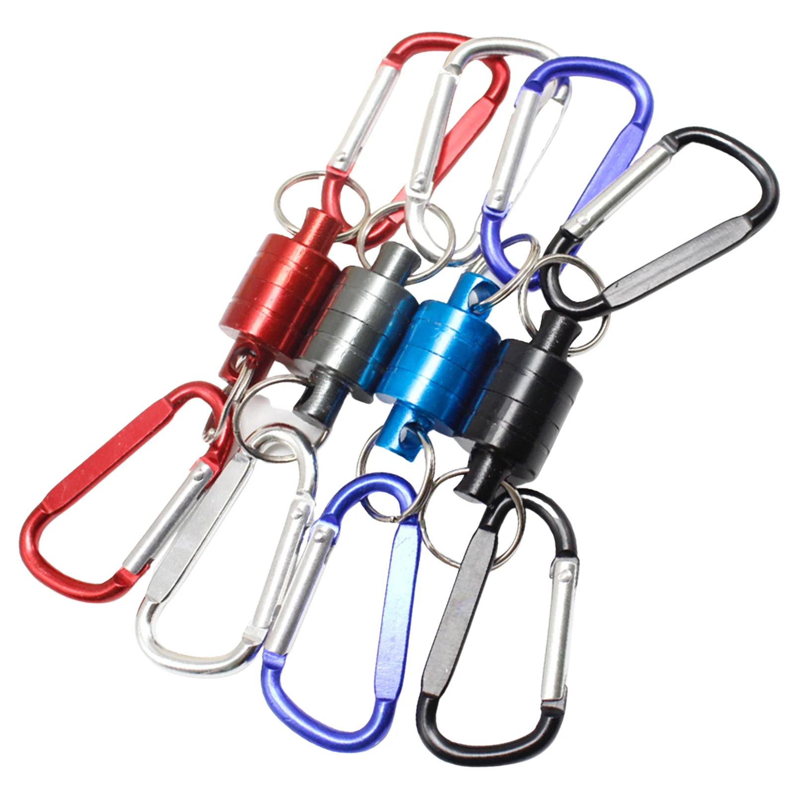 Fishing Magnetic Buckle Fly Fishing Retractor Net Holder With Keychain  Carabiner Anti-Falling Fishing Clip Hook Fishing Tools - AliExpress