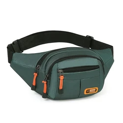 Unisex Multifunctional Large Capacity Water - Resistant Waist Bag for Business and Construction (Green)