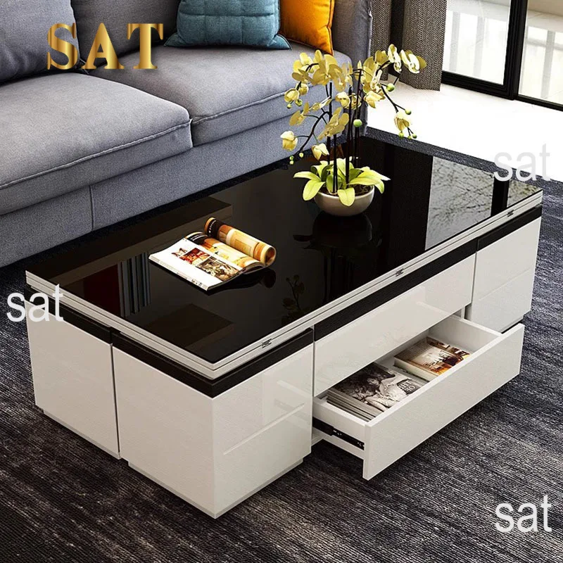Stunning Convertible Dining And Coffee Table With Smart Function Space Saver