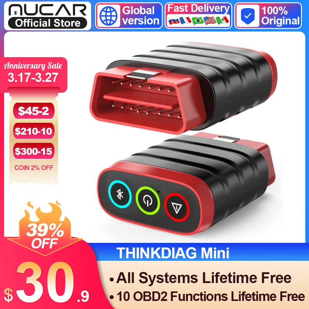THINKCAR-Thinkdiag-Mini-Automotive-Diagnostic-Tools-Code-Reader-Car ...