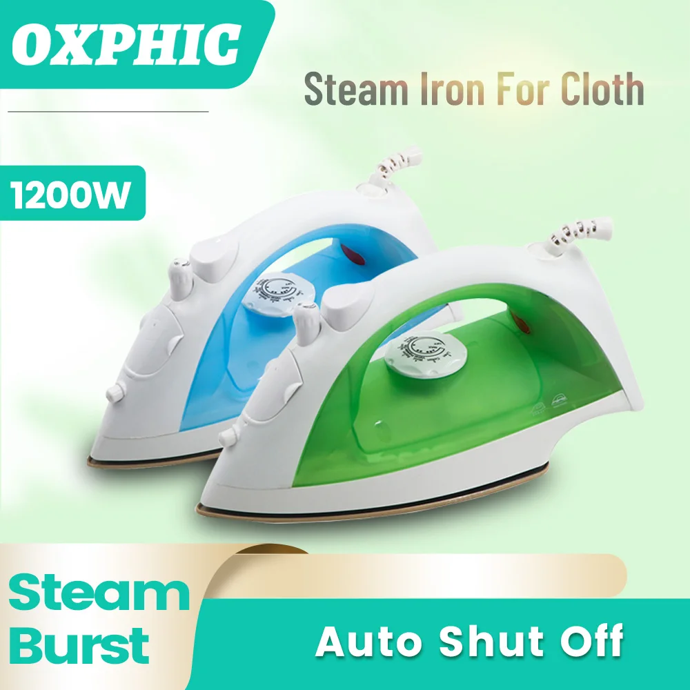 Oxphic 1200w Steam Iron For Clothes Mini Iron For Clothing Steamer Mini