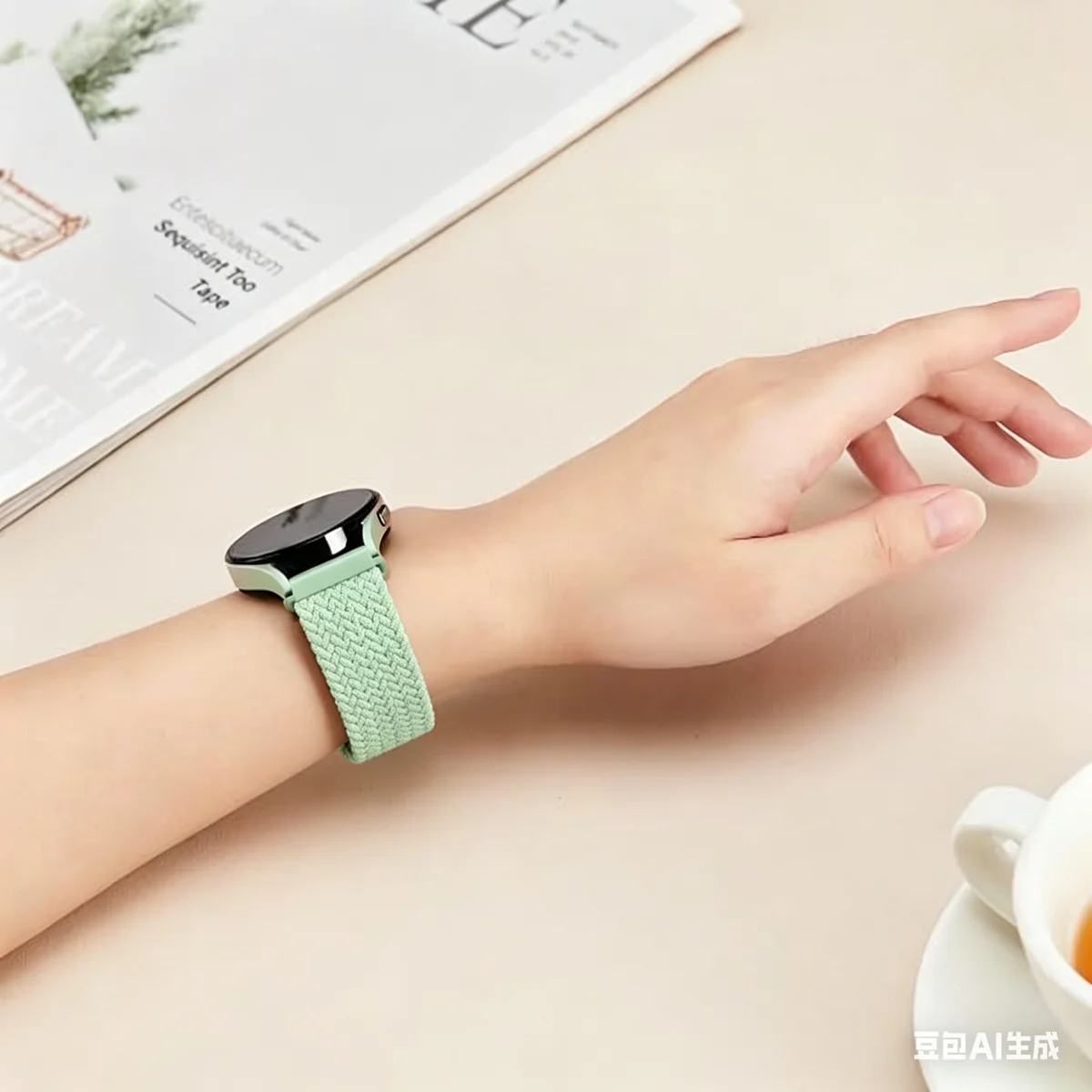 Magnetic Braided Loop Band