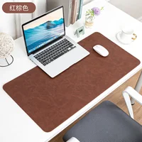Desk Pad Waterproof PU Mouse Pad Desk Mat Protective Cover Large Mousepad Computer Laptop Non-slip Easy To Clean Keyboard Mats 5