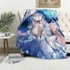 Game Wuthering Waves The Shorekeeper Blanket Plush Nap Sofa rug for Living Room Office Bedroom Birthday Home Travel Kid Gifts 5