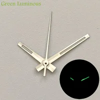 Aiguilles de montre NH35 8mm 12mm 12.5mm, pointeurs de montre lumineux bleu vert pour Style Oyster, accessoires de mouvement NH70/NH36/4R/7S 4