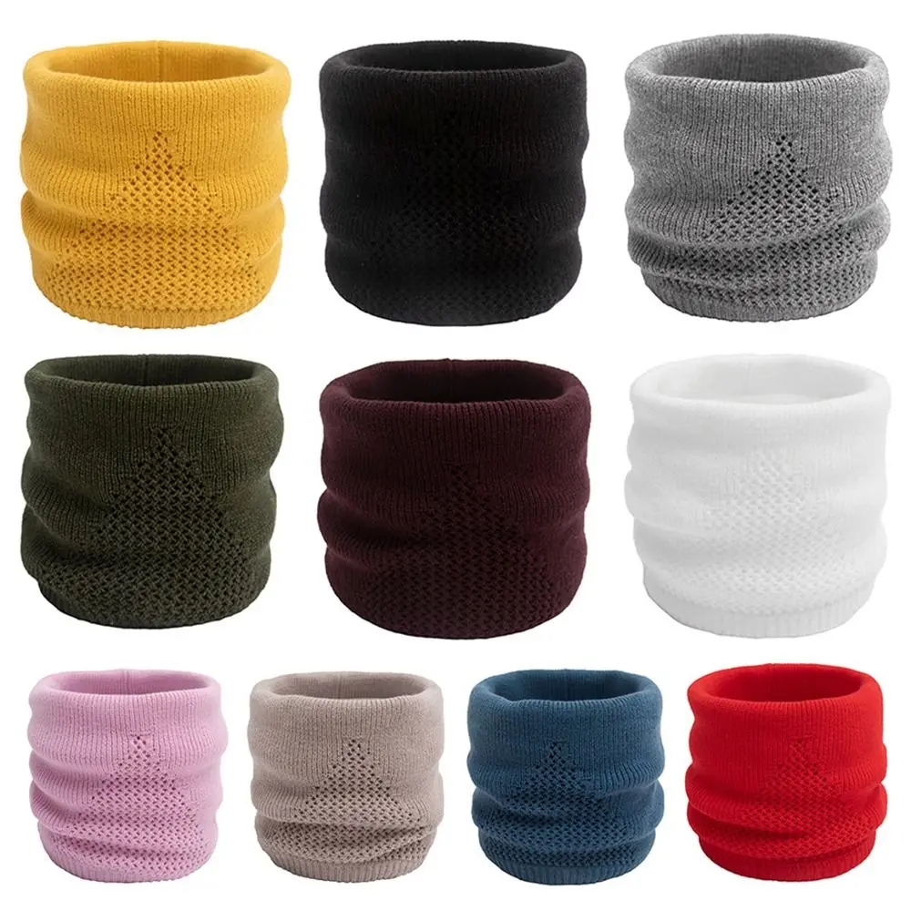 

Knitted Neck Gaiter Fashion Keep Warm Neck Warmer Ski Tube Scarf Winter