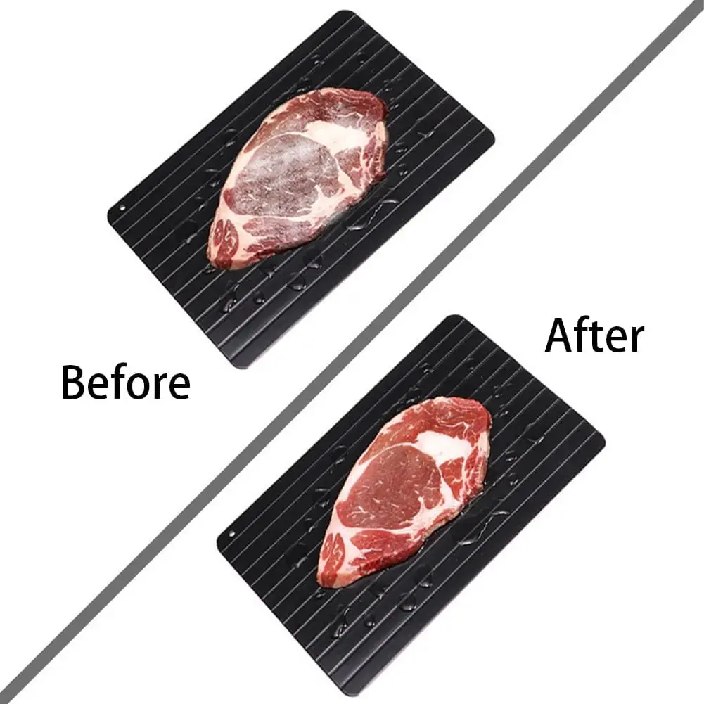 Defrosting Tray for Frozen Meat Dishwasher Safe Large Size