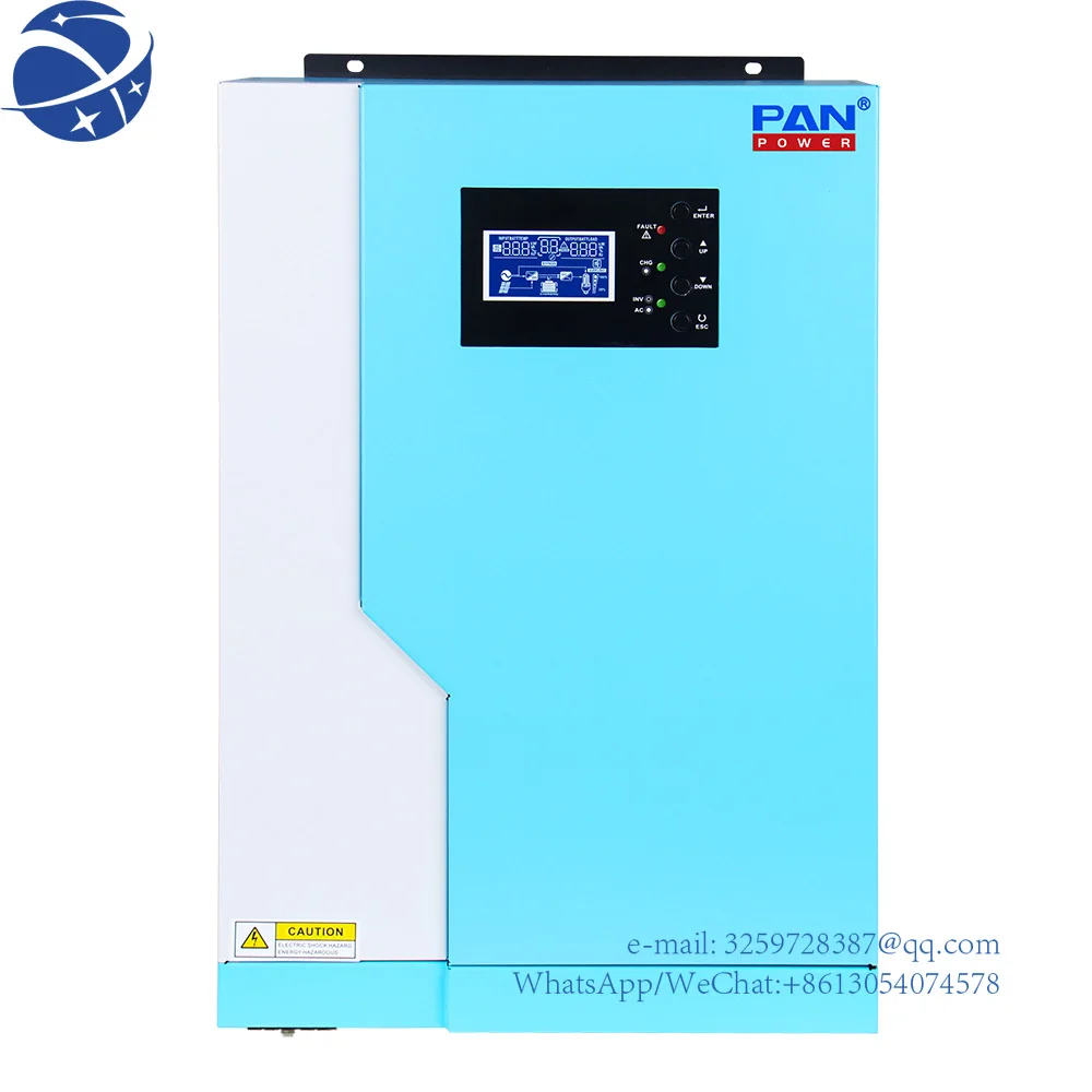 

YYHC высококачественный Гибридный инвертор 5.5kw dc48 ac230 солнечный Встроенный 100A MPPT Контроллер заряда