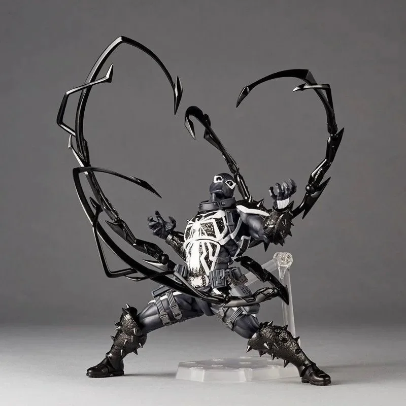 New Venom Revoltech Amazing Yamaguchi Figures Agent Venom Anime