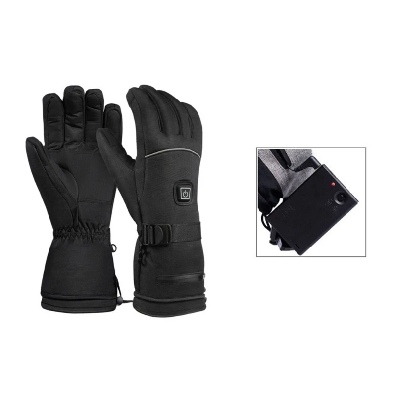 Electric Heated Gloves for Freezer Work, Touching Screen Winter Hand Warmer 4