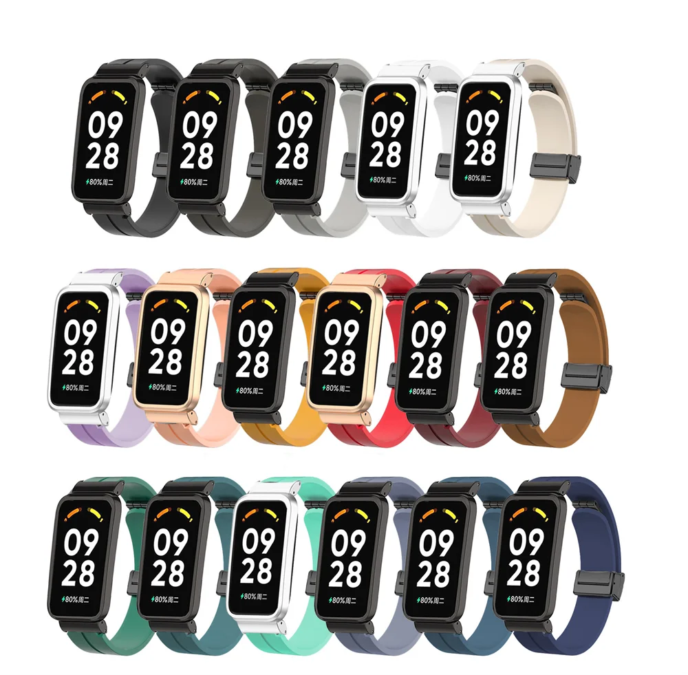 

Sport Silicone Wrist Bands Compatible with For Xiaomi Redmi Band 2 Replacement Accessories Strap