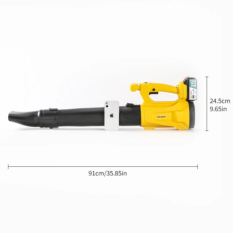 Lithium electric storm machine High-power hair dryer blowing snow electromechanical blower garden leaf blower dust removal snow 6