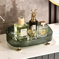 Cosmetic Perfumes Storage Box Makeup Organizer Display Lipstick Holder Large Capacity Decorative Desktop Household Bathroom 2