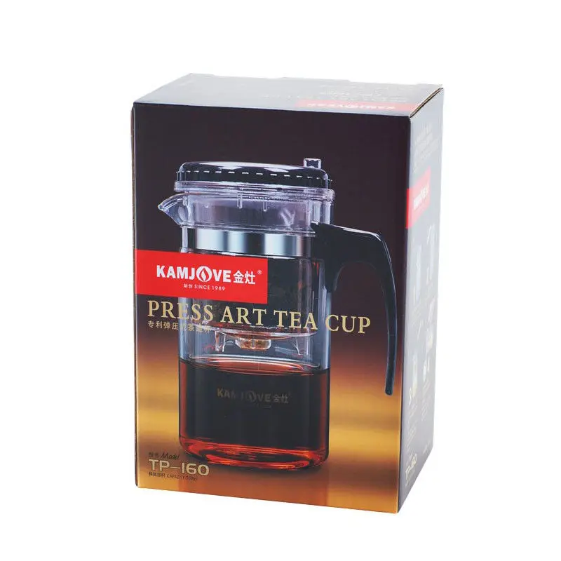 [GRANDNESS] TP-160 Kamjove Art Tea Cup Mug & Tea Pot 500ml Glass Teapots Kungfu