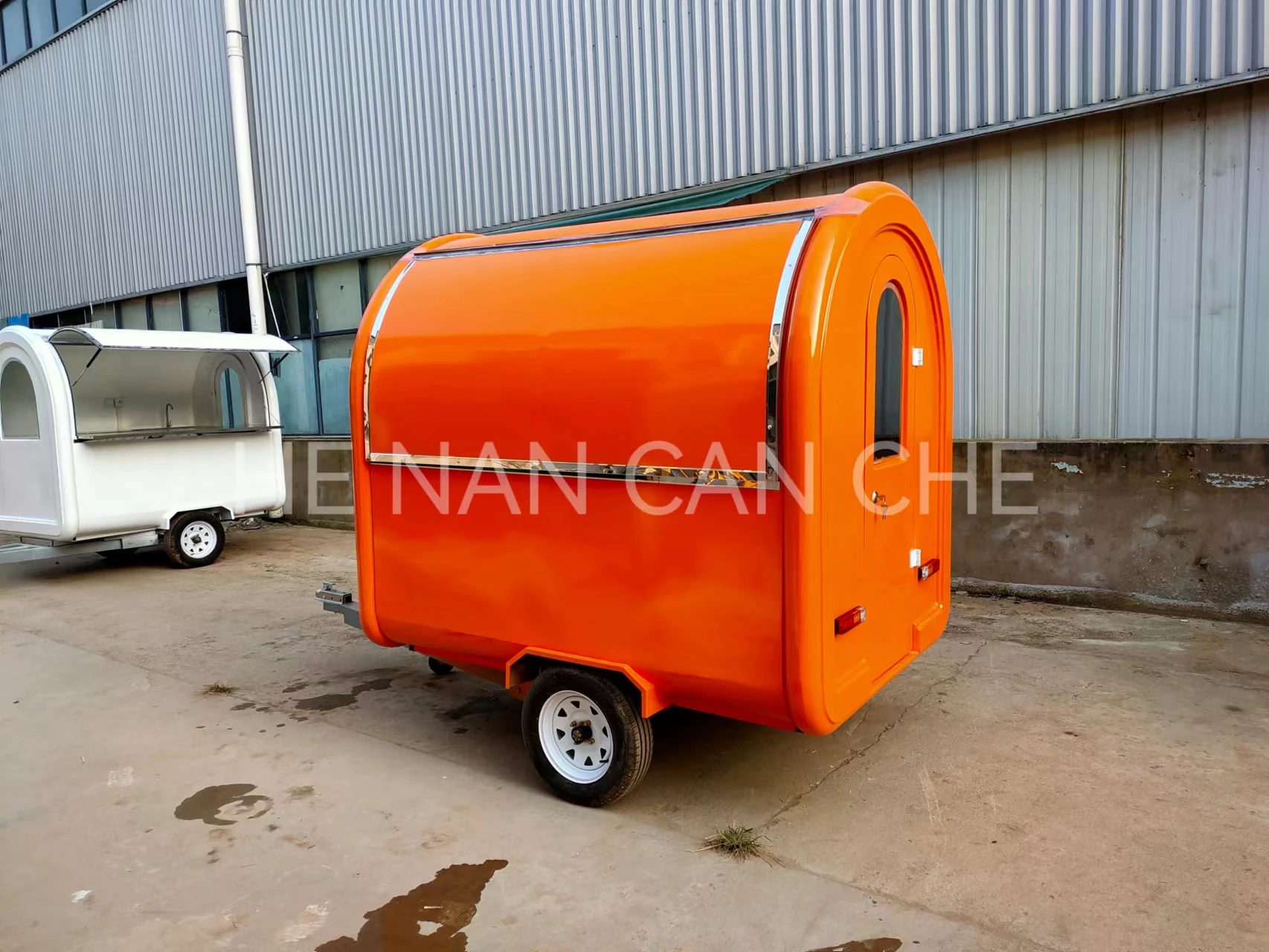 CAN CHE Custom Mobile Outdoor Kitchen Cafe Fried Chicken Sushi Pizza Food Truck Trailer with VIN custom cheap custom food grade paper packaging box pizza box packaging
