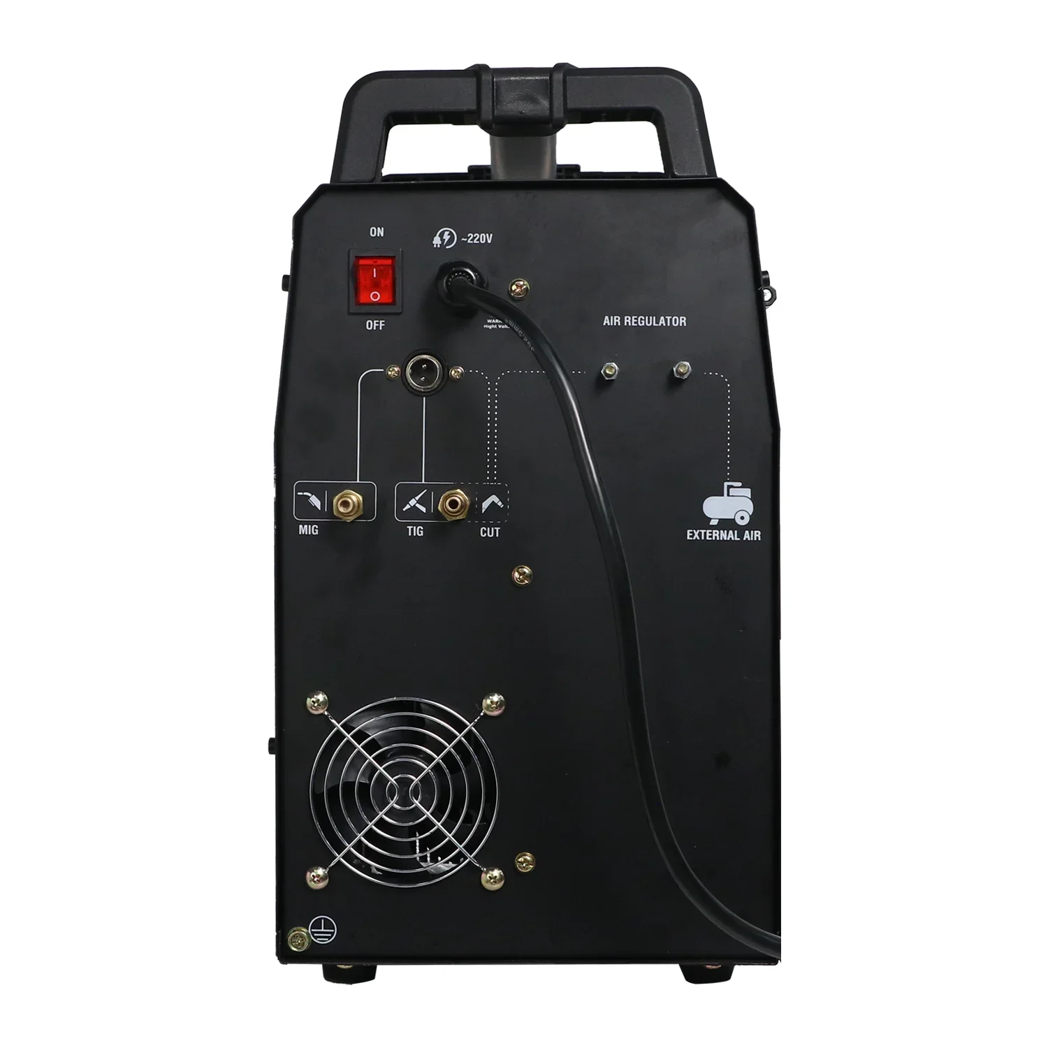 FUSION PMCT-205 6 In 1 Multi Welder Plasma Cutter Mma Tig Mig Welding Machine 6