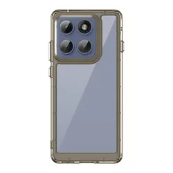 Sleek TPU Acrylic Bumper Protective Phone Case (Gray)
