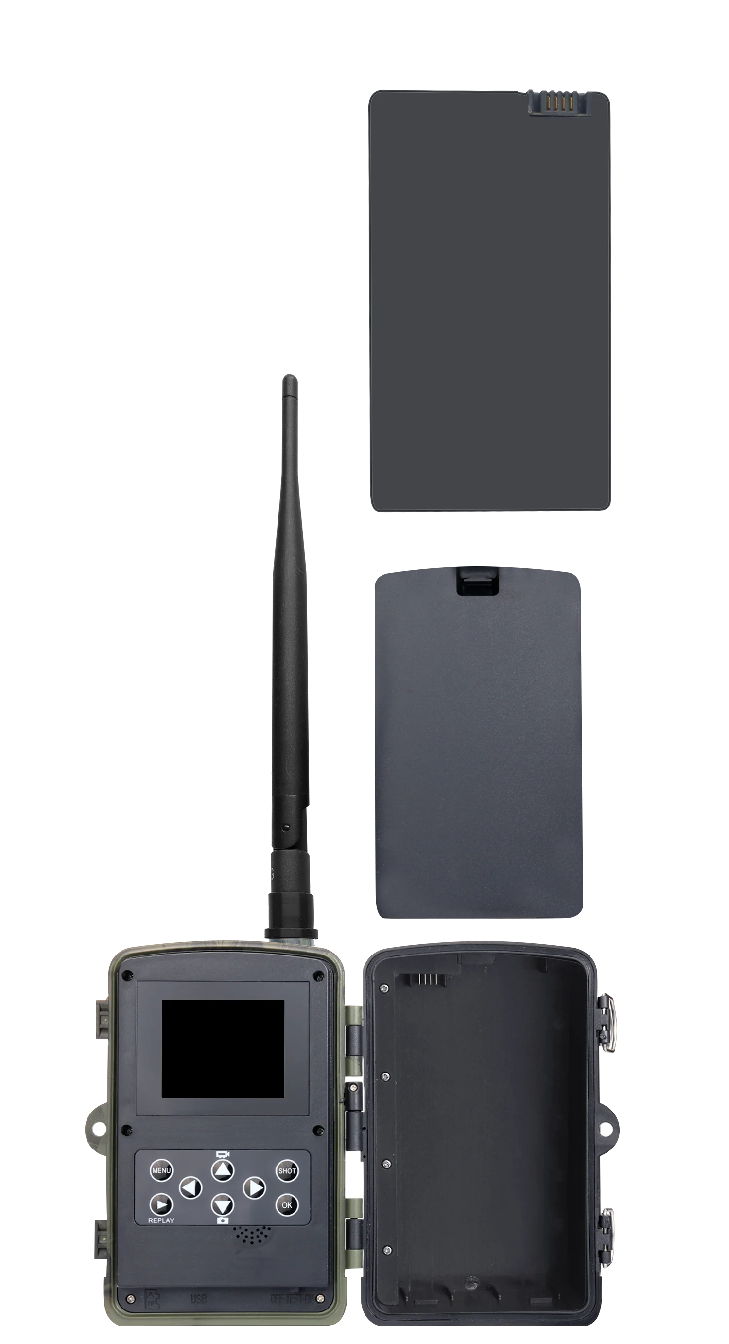 Hunting Trail Camera 4G HD 1080P FTP SMTP MMS SMS Night Vision 20MP Lithium Battery Wireless Wildlife Trap Game Cam