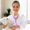 Play Stethoscope for Kids Doctor Playset Real Working That Works Toy Toys Nurse Children Single Use 3