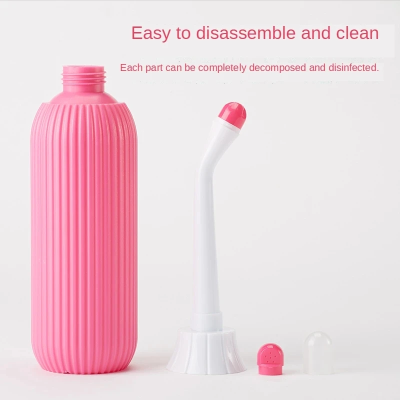 400-650ML Portable Travel Hand Held Bidet Sprayer Personal Cleaner Hygiene Bottle Spray Washing Baby Butt Flushing Device 2