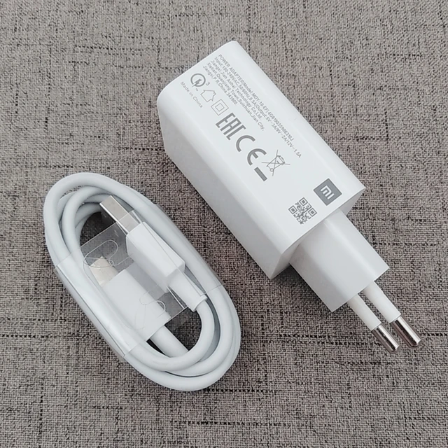 Xiaomi-cargador rápido Original Redmi, cargador de 18W, QC3.0, Cable Usb 3A  tipo C para Redmi Note 6, 7, 8 Pro, 9, 10, POCO M3, 9A, 10A, 4X - AliExpress