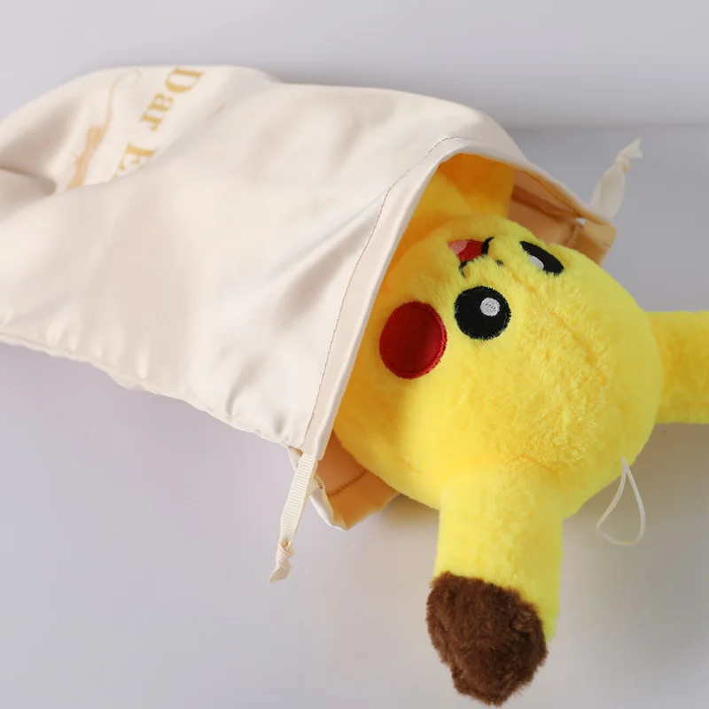 Nude Thicker Silk Gift Bags 7x9cm 8x10cm 9x12cm 13x17cm Perfume Eyelashes  Jewelry Drawstring Sachets