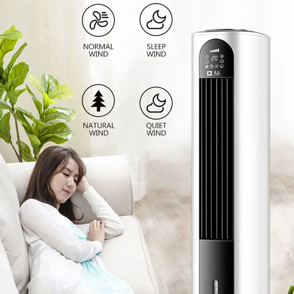 Household Air Conditioner Cooling Heating Fan Mobile Heater Dual-purpose  Heater Fan Calentador Portatil - Electric Heaters - AliExpress
