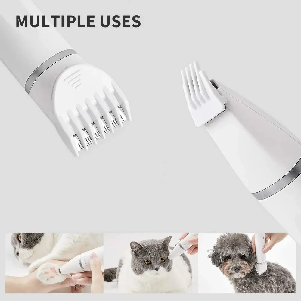 Petkit 2 In 1 Pet Dog Hair Trimmer Cat Foot Hair Clipper for Cats Dogs Waterproof Electric Shaver Safety Pet Foot Grooming