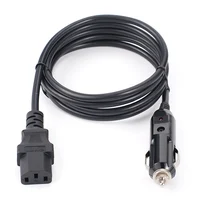 1.5m 3Pin Plug with Cigarete Ligthe Male Plug for Car Instant Pot Electric Pressure Cookers Rice Cookers Universal Power Cable 1