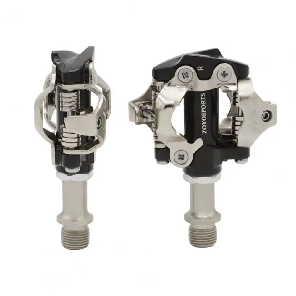 

Bike Clipless Pedals 1 Set Useful High Hardness Bike Parts Adjustable Tension System Clipless Pedals for Riding