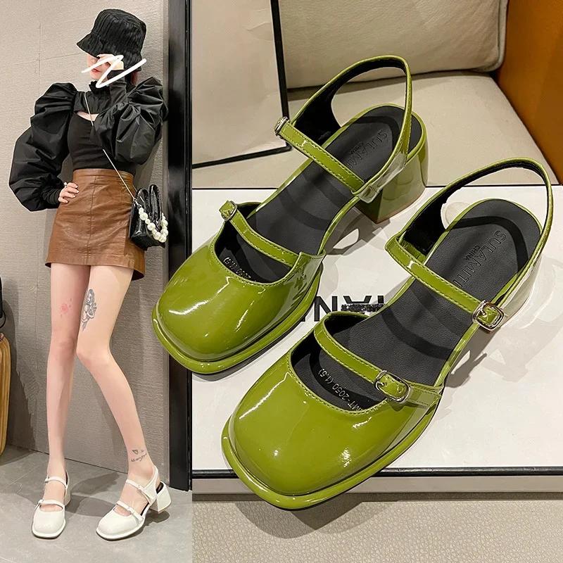 Non-slip Round Toe Sandals Shoes Ladies Casual 2023 Summer Hollow Beach Elegant Shoes Korean Fashion Party Shoes Woman Design