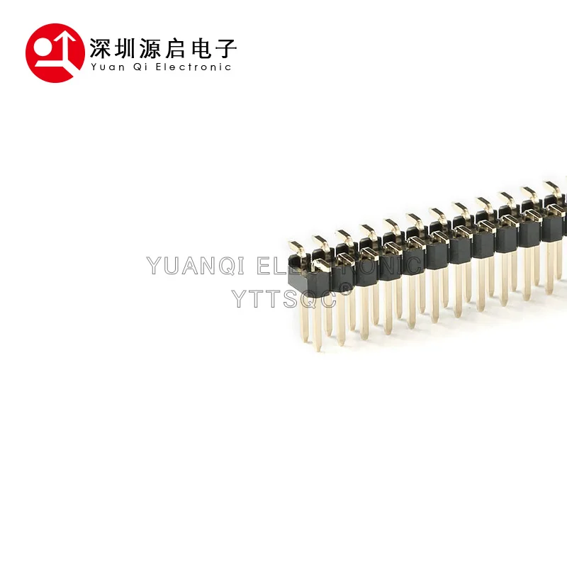 Фото 10 шт. SMD SMT 2*2/3/4/5/6/7/8/9/10/12/14/15/16/18/20/40/ PIN Double штыревой разъем 2,54 мм 2x6/8/10/20 №4