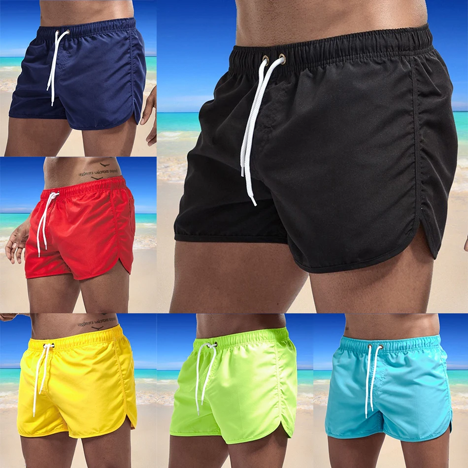 Pantaloncini Da Bagno Da Uomo Estivi Costumi Da Bagno Di Marca Costume Da Bagno Sexy Da Uomo Costume Da Bagno 2023 Vita Bassa Traspirante Abbigliament