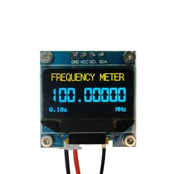 High - Precision OLED Frequency Signal Display 1kHz~100MHz Frequency Meter (1Khz to 100Mhz)