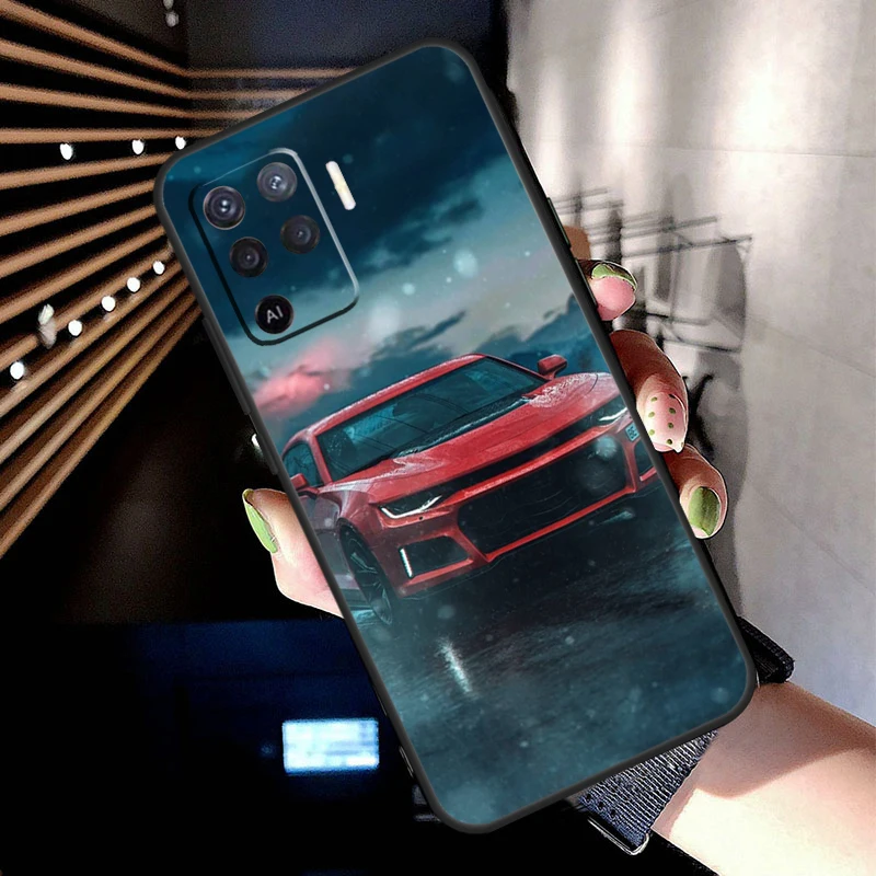 Sleek Sports Car Design Protective Phone Case