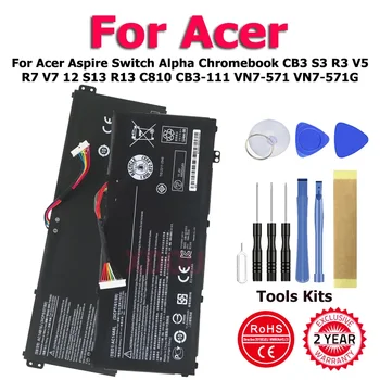 AP16B4J AP1505L Battery For Acer Aspire Switch Alpha Chromebook CB3 S3 R3 V5 R7 V7 12 S13 R13 C810 CB3-111 VN7-571 VN7-571G
