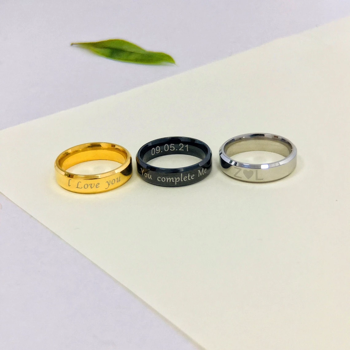 Customized Couples Rings, Sterling Silver Ring Set, His and Her Promise  Rings, Personalized Ring, Engraved Personalized Couples Ring - Etsy |  Sterlingsilber ringe, Paar ringe, Personalisierte ringe