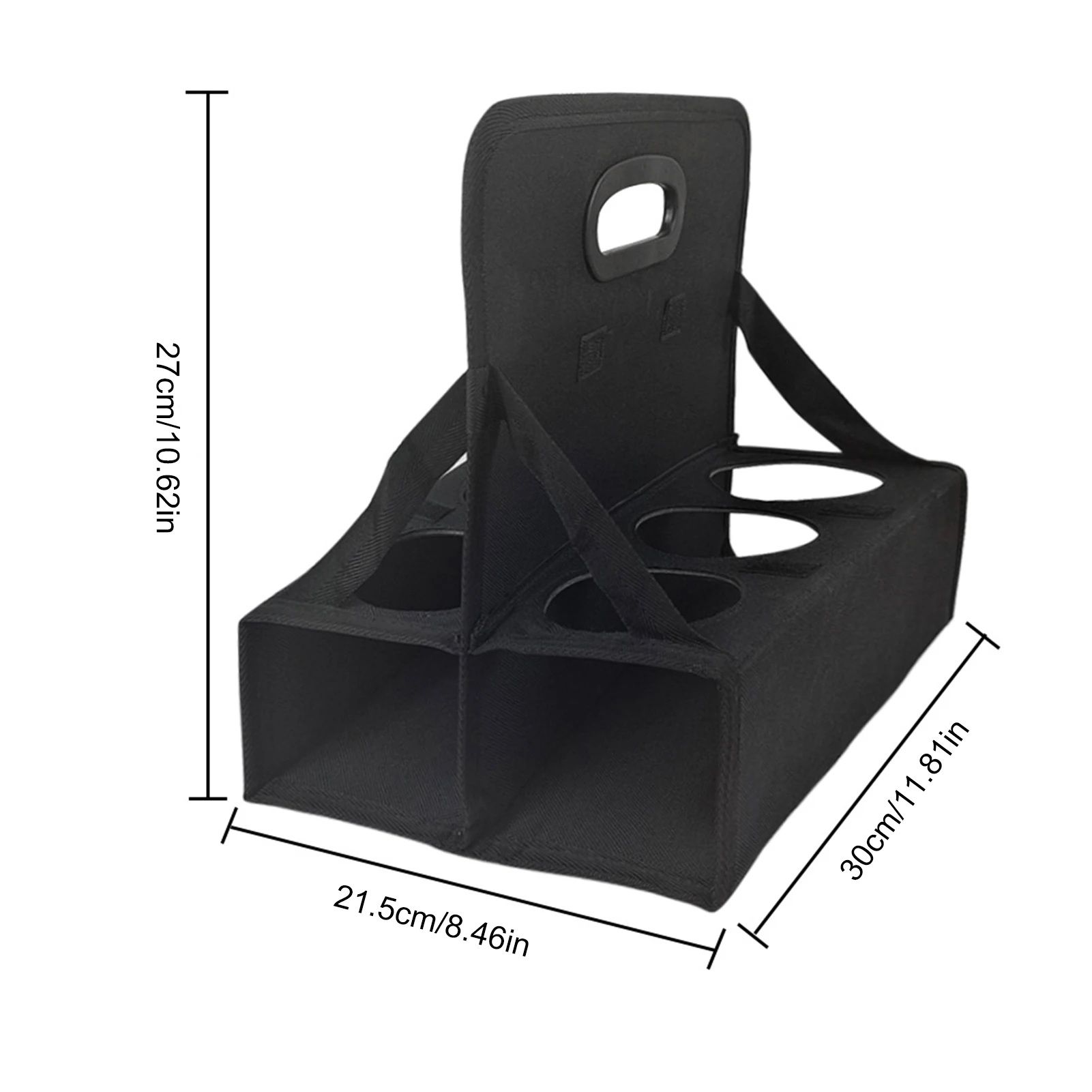 2 Cup Drink Carrier With Handle [25 Pack] Drink Caddy