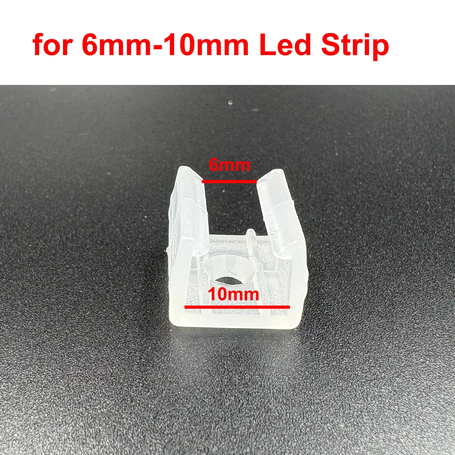 รูปสินค้า คลิปยึดสายไฟ LED ยืดหยุ่น ติดตั้งง่าย สำหรับงานตกแต่งภายใน