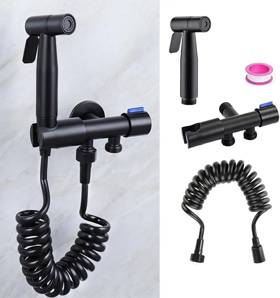 Versatile Stainless Steel Bidet Sprayer Attachment